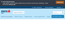 Tablet Screenshot of erstebank.hu